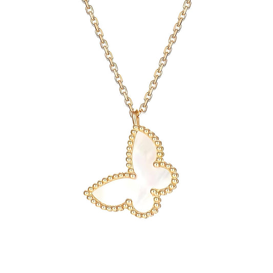 18k Gold Plated Butterfly Necklace