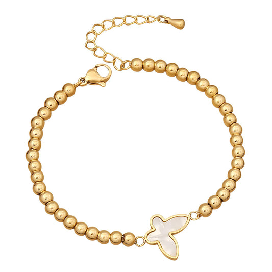 18k Gold Plated Butterfly Bracelet