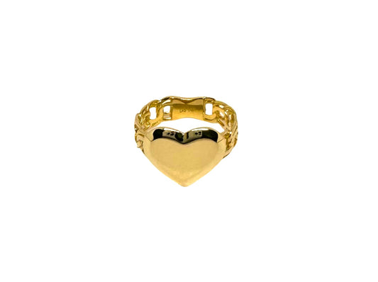 Heart Shape Ring 14k Gold