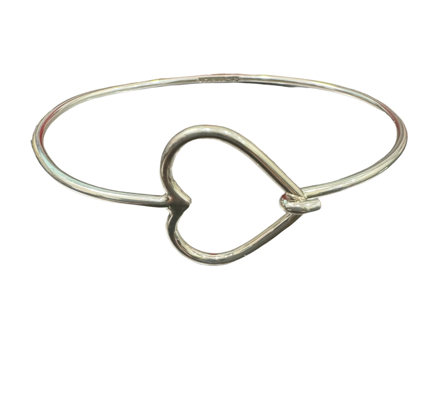 Heart Sterling Silver Bracelet